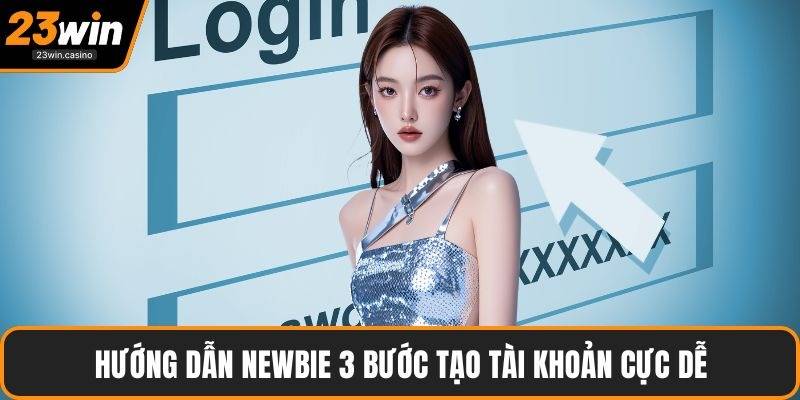 Hướng dẫn newbie 3 bước tạo tài khoản cực dễ