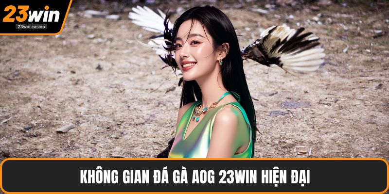  Không gian đá gà AOG 23win hiện đại 