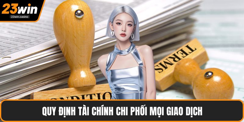 Quy định tài chính chi phối mọi giao dịch